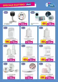 Volantino Universo Bimbo Pagina 14: Sterilizzatore a vapore modulare chicco €46,99, Scaldabiberon casa Chicco €29,99