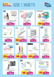 Volantino Universo Bimbo Pagina 18: Mini asciugacapelli air baby €22,99, Set igiene chicco €19,99