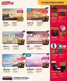 Volantino Fiducia & Convenienza Pagina 2: Cuffia TV Philips €49,90, Philips sistema home cinema 2.1 €129,00