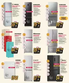 Volantino Fiducia & Convenienza Pagina 5: Samsung frigo combinato €899,00, Congelatore a pozzo Ocean €154,00