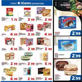 Volantino Il Centro Superstore Pagina 19: Oreo gelato sandwich panna €2,99, Algida Liuk Limone €4,35