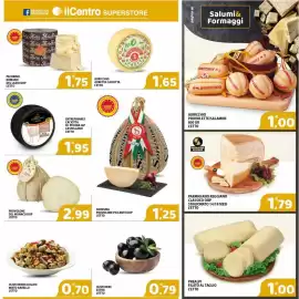 Volantino Il Centro Superstore Pagina 3: Prealpi filato al taglio €1,00, Parmigiano Reggiano classico DOP €1,79