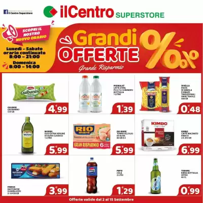 Volantino Il Centro Superstore