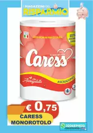 Volantino Magazzini del Risparmio Pagina 14: Caress asciugatutto €0,75