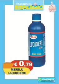 Volantino Magazzini del Risparmio Pagina 15: Merilu Lucidiere €0,79