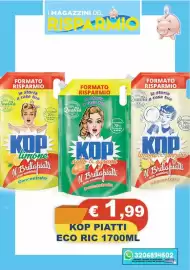 Volantino Magazzini del Risparmio Pagina 16: KOP PIATTI ECO RIC €1,99