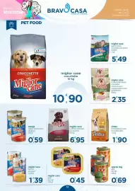 Volantino Bravo Casa Pagina 12: Miglior cane le specialità italiane €2,35, Simba crocchette per cane mini adult pollo €1,90