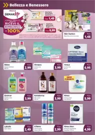 Volantino Acqua & Sapone Pagina 11: Kaloderma Olio corpo €3,99, Nivea Men Balsamo dopobarba Sensitive €4,99