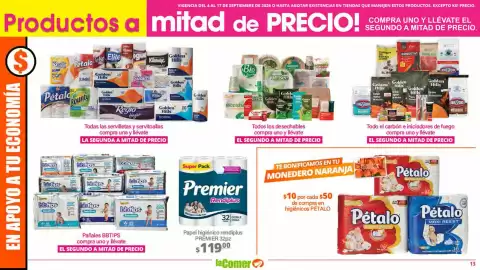 Folleto La Comer Página 13