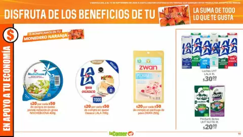 Folleto La Comer Página 19