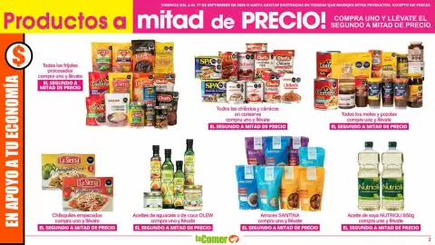 Folleto La Comer Página 2