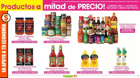 Folleto La Comer Página 3