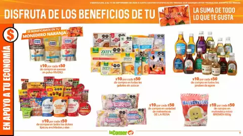 Folleto La Comer Página 9