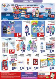Volantino Migro Pagina 24: Spuma di sciampagna ammorbidente concentrato €1,10, Coccolino ammorbidente concentrato €8,95
