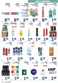 Volantino Migro Pagina 18: Gillette Series Gel Barba €2,39, Vitalcare Colorazione per capelli €3,25