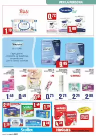 Volantino Migro Pagina 20: Carta igienica Tiffany €2,29, Trudi baby care €1,19
