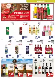 Volantino Migro Pagina 6: Vini in bottiglia €2,45, Peroni birra in bottiglia senza glutine €2,38
