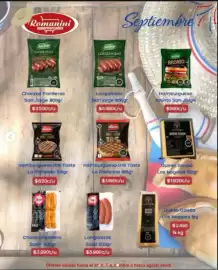 Catálogo Supermercados Romanini Página 5: Chorizo €3.990,00, Longanizas €3.990,00