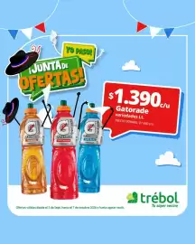 Catálogo Supermercado El Trébol Página 5: Gatorade €1.390,00
