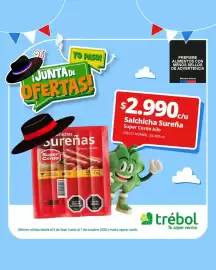 Catálogo Supermercado El Trébol Página 7: Sureña - salchicha €2.990,00