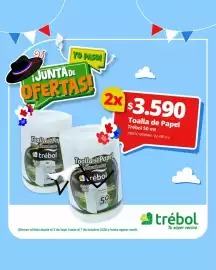 Catálogo Supermercado El Trébol Página 9: Trebol - toalla de papel €3.590,00