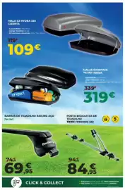 Folheto Feu Vert Página 8: Mala g3 hydra 320 cizenta €109,00, Malas evospace feu vert 400dx €319,00