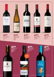 Folheto Recheio Página 13: Pacheca - vinho douro ralees velhas reserva €4,59, Planalto - vinho doc douro €3,54