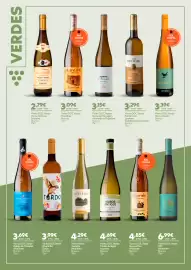Folheto Recheio Página 8: Alvarinho - vinho doc verde avec a rocher €3,69, Vino doc verde bico €3,39