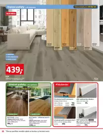 Bauhaus leták Strana 22: Logoclic MDF soklová lišta €155,00, Schodový profil samolepicí 80/1 €399,00