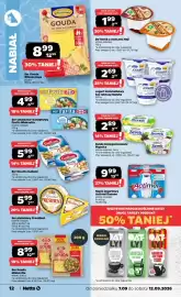 Netto gazetka tydzień 37 Strona 12: Jogurt śmietankowy bez laktozy Maluta €2,69, De'Serek z owocami Hej! €1,99