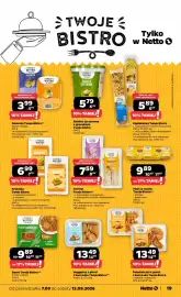 Netto gazetka tydzień 37 Strona 19: Krokiety Twoje Bistro €6,99, Tortilla Twoje Bistro** €7,59