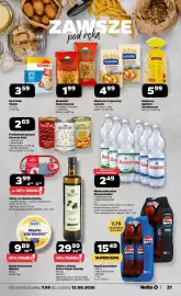 Netto gazetka tydzień 37 Strona 21: Produktyw puszce Harvest Best €2,69, Woda mineralna Muszynianka €2,49