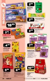 Netto gazetka tydzień 37 Strona 24: Czekolada Milka €18,99, Cukierki Michałki z Wawelu €10,99