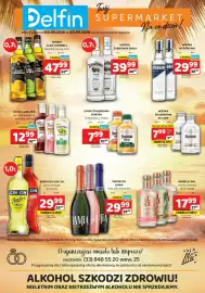 Delfin gazetka | Alkohole Strona 1: Likier Lubelska wiśnia €12,99, Likier Żołądkowa Gorzka z miętą €7,99
