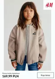 H&M gazetka tydzień 36 Strona 4: Filcowa kurtka bejsbolowa H & M €169,99