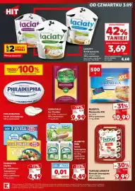 Kaufland gazetka Strona 17: Ser sałatkowo-kanapkowy Favita Mlekovita €4,19, Mozzarella XXL ser tarty Mlekpol €10,99