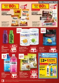 Kaufland gazetka Strona 19: Woda witaminowa Oshee €4,49, Shot przedtreningowy Boogieman Trec €3,99