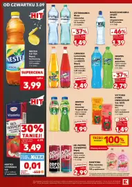Kaufland gazetka Strona 20: Woda mineralna gazowana Ustronianka Biała €1,49, Napój gazowany Grappa Ice €2,79