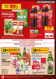 Kaufland gazetka Strona 7: Piwo Namysłów Pils €1,99, Napój gazowany Coca-Cola Zero Cukru 2-pak €13,98