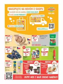 Globus leták týden 37 Strana 2: Švestky €19,90, Müller milch různé druhy €18,90