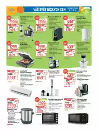 Globus leták týden 37 Strana 34: Rohnson tyčový mixér R-5794 €649,90, Niceboy kuchyňský robot savory €3.999,00