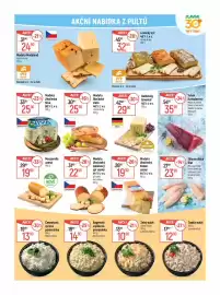 Globus leták týden 37 Strana 8: Madeta jihocesky eidam uzeny €19,90, Goldsteig Ementál €29,90