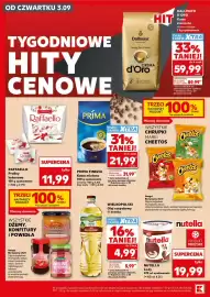 Kaufland gazetka Strona 10: Kawa ziarnista Dallmayr d'Oro €59,99, Praliny kokosowe Raffaello €11,99