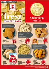 Kaufland gazetka Strona 12: Pierogi ruskie pilzneńskie Taurus €1,99, Kotlety z łososia panierowane Suempol €2,99