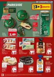 Kaufland gazetka Strona 15: Pączek Parkside €2,49, Bajgle Classic Dan Cake €5,99