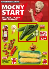 Kaufland gazetka Strona 2: Ogórki polskie €3,99, Pomidory cherry polskie na gałązce K-Stąd Takie Dobre €5,99