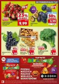 Kaufland gazetka Strona 3: Truskawki polskie K-Stąd Takie Dobre €9,99, Śliwki podłużne €3,99