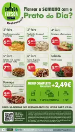 Folheto Pingo Doce Página 12: Carne de porco com amêijoas €5,49, Tagliatelle de ragout de vitela €5,99