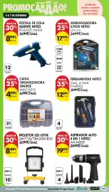 Folheto Pingo Doce Página 25: Caixa organizadora smukee €4,99, Projetor led lethe €8,49