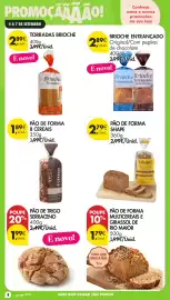 Folheto Pingo Doce Página 8: Brioche Entrancado €2,89, Pão de forma shape €2,79